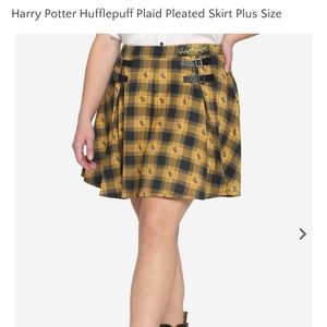 Plus size Harry Potter Hufflepuff skirt